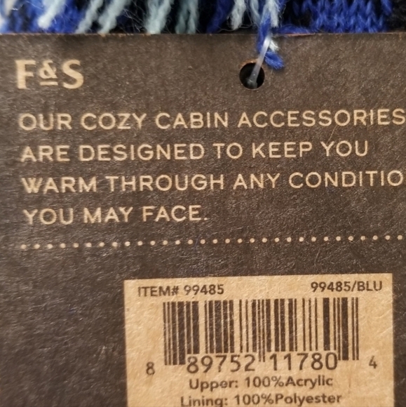 Boy Field & Stream Blue Beanie - Picture 8 of 8